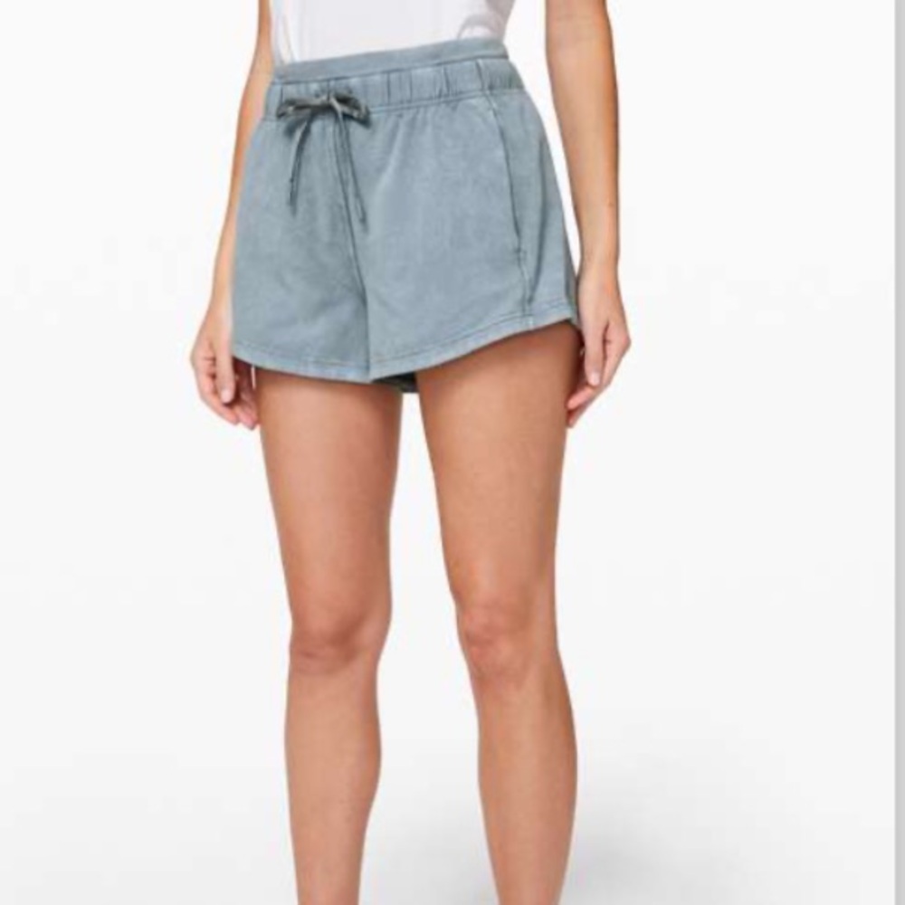 lululemon athletica Blue Athletic Shorts